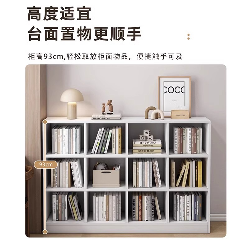 Estantería estantería estante piso multi-capa gabinete armario de la pared gabinete de almacenamiento dormitorio sala de estar gabinete de celosía