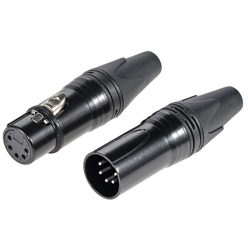 Cabeza de cañón de audio HF enchufe de alimentación iluminación de escenario pantalla micrófono XLR equilibrio image 12