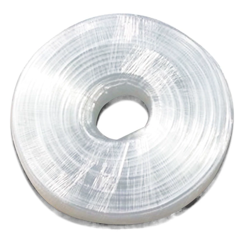 Прозрачный пластиковый шланг из ПВХ, плоский горизонтальный шланг для воды, нетоксичный, без запаха, экологически чистый, морозостойкий, белый шланг