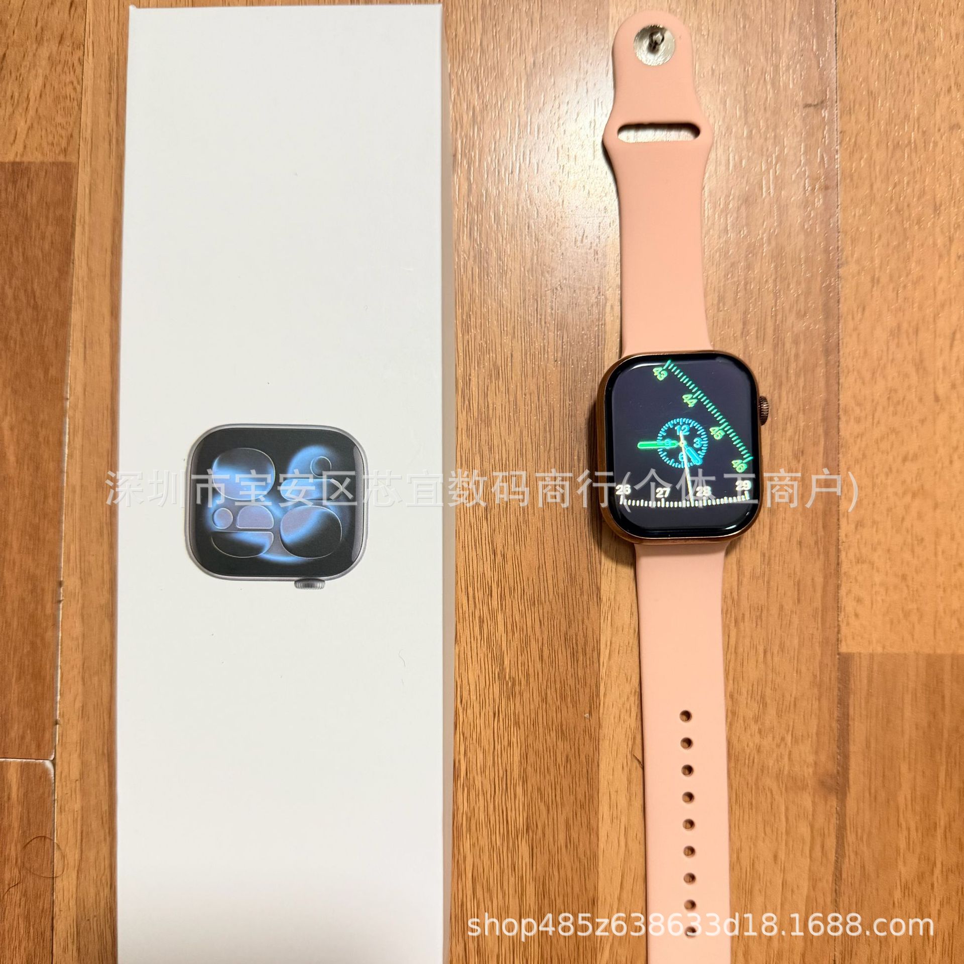 Reloj inteligente Huaqiang Bei S10 46MM Serie11 Smartwatch comercio exterior 1: 1 arranque con logotipo image 15