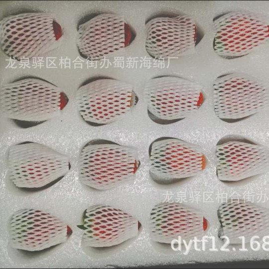 草莓托海绵包装/草莓缓冲海绵包装/草莓防损海绵包装草莓海绵内托