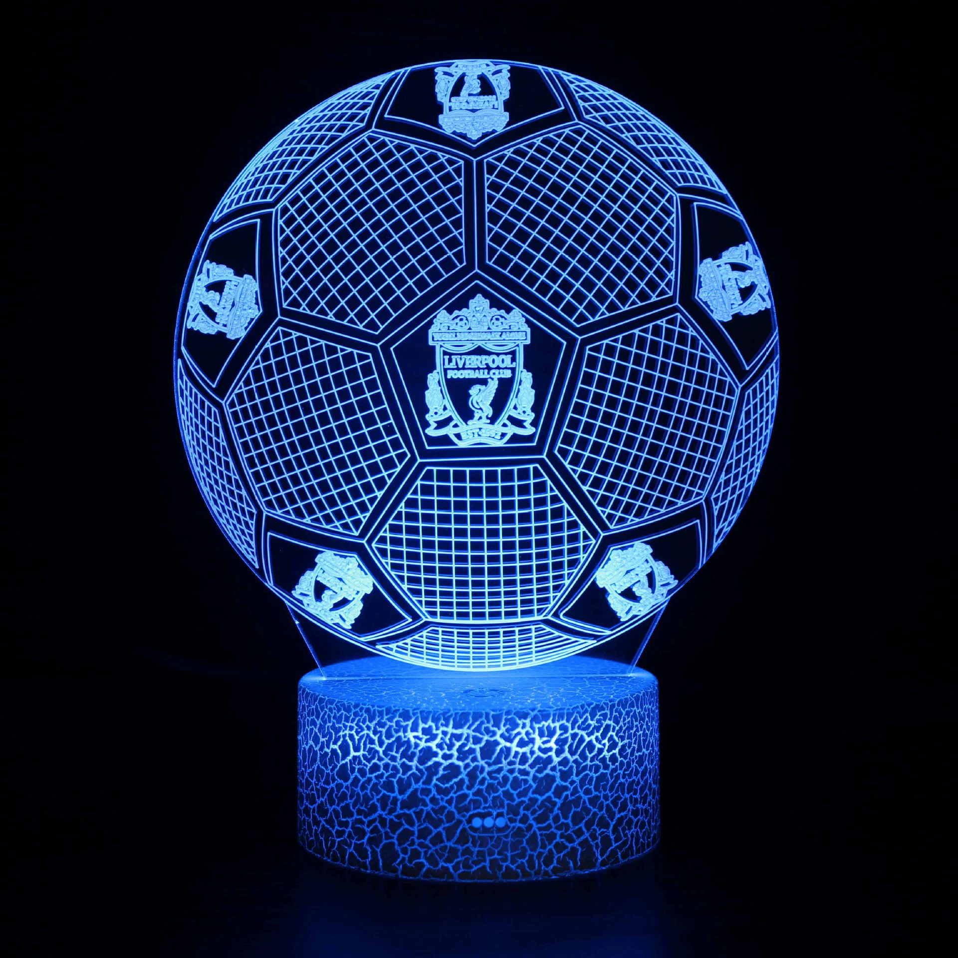 Футбол ночной свет, (трансграничная торговля), 3D, пульт дистанционного управления