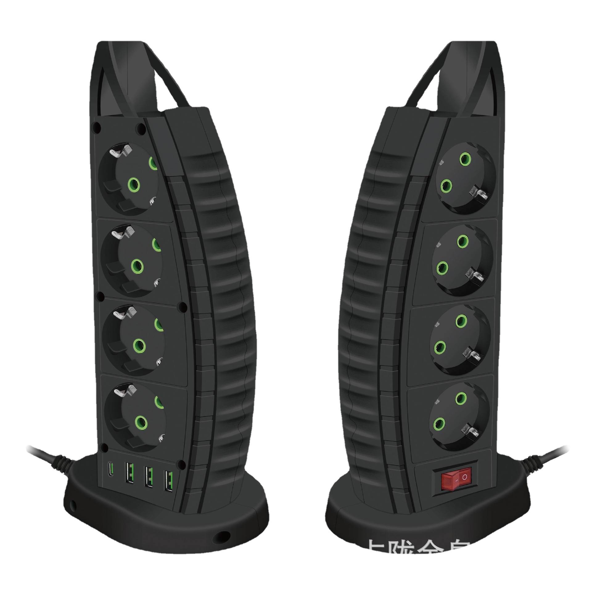 3 capas, 4 capas, 5 capas, estilo de hotel de vela de Dubai TYPE-C PD USB vertical de cuatro capas, 6 bits, 8 bits