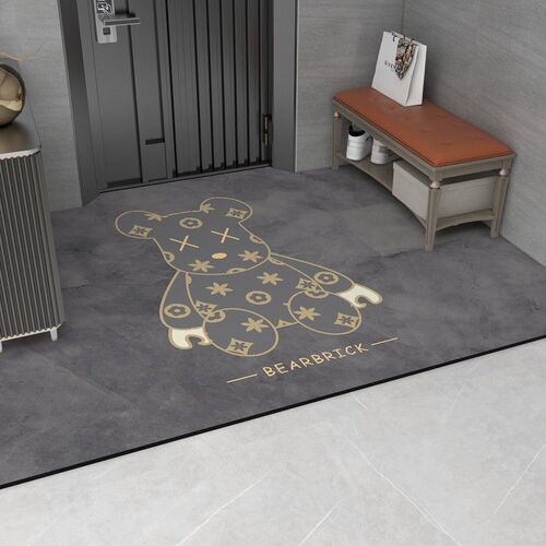Cross-border, Cuttable, Non-Slip, Thickened Entrance Doormat for Home Use—Hallway & Doorway Carpet Mat