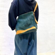 真皮女包复古手工头层牛皮麻料布包单肩包斜挎包休闲