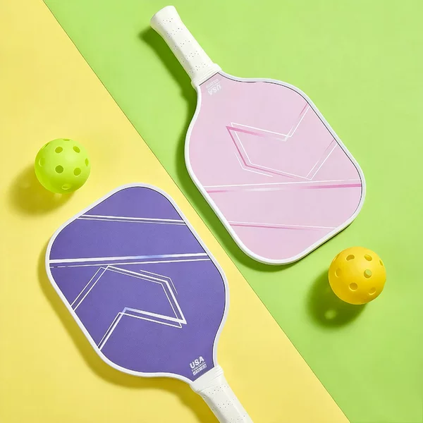 Cross-Border Malaysian Fiberglass Pickleball Racket High-Quality Ultra-Light Outdoor Sports Couple's Pickleball Racket Pickleba
