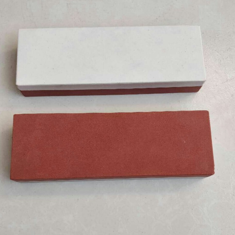 恒盛400#1000#蓝白磨刀石 家用户外磨刀石 油石细号油石 厂家直销