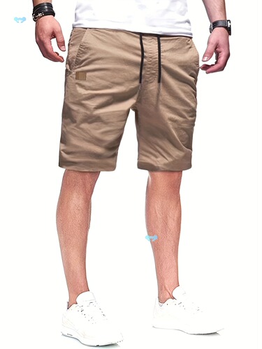 men's Summer Casual Cargo Shorts with Multiple Pockets