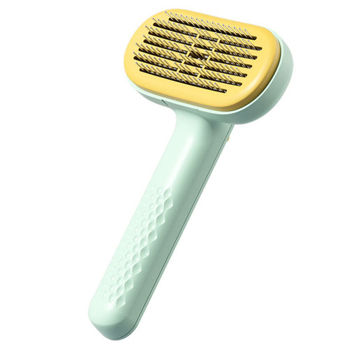 Pet comb, dog comb, cat comb, combing bristles, defloating hair, cat Bichon hair removal special cleaner supplies