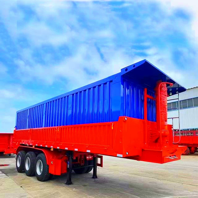 Задний откидной самосвальный ящик, задний откидной самосвальный платформа, передний откидной самосвальный ящик-в-ящике, задний откидной самосвальный ковш.