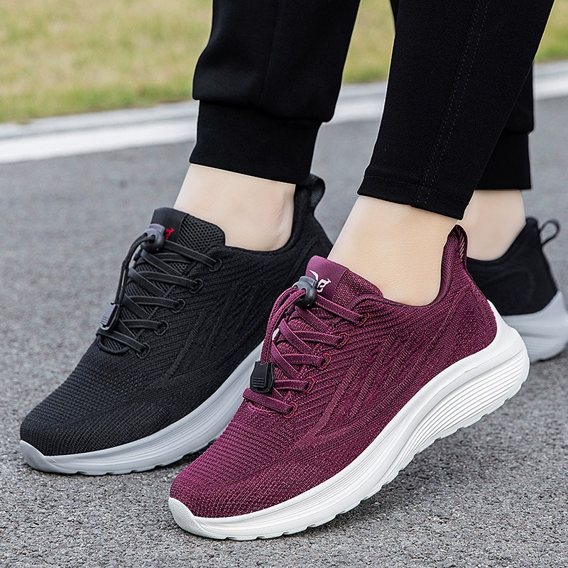 Kintaili пожилая обувь женская 2024 осень новая спортивная обувь среднего и пожилого возраста противоскользящая мягкая подошва дорожная обувь для спорта и отдыха