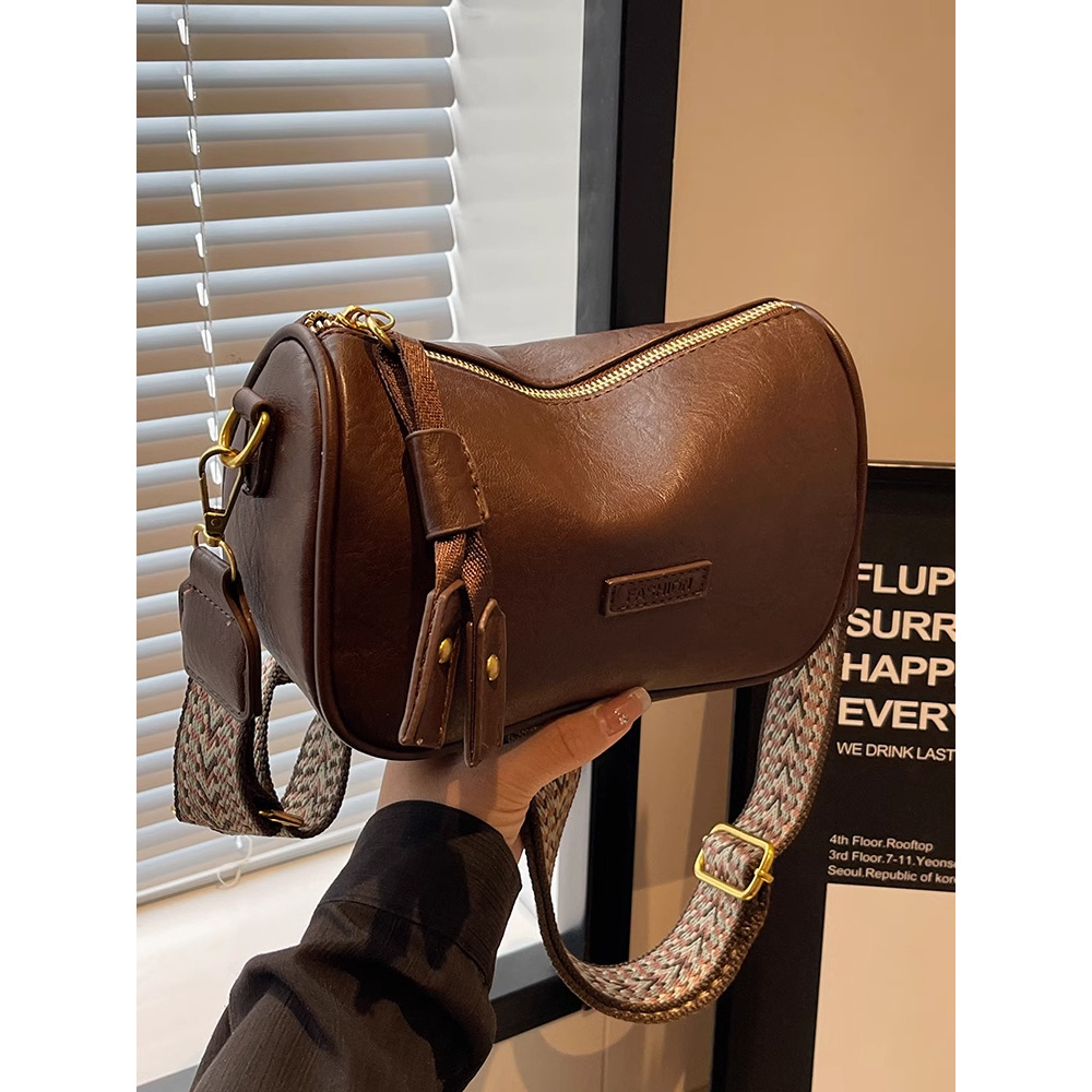 Piccola borsa a spalla boston donna borsa a tracolla versatile_voghion.com