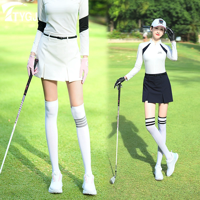 Sports fitted skirt, protective underware, trousers, elastic waist, A-line