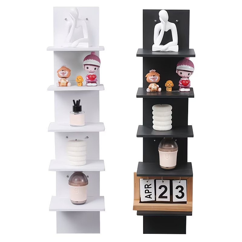 Household corner storage rack wall triangular wall-mounted storage…