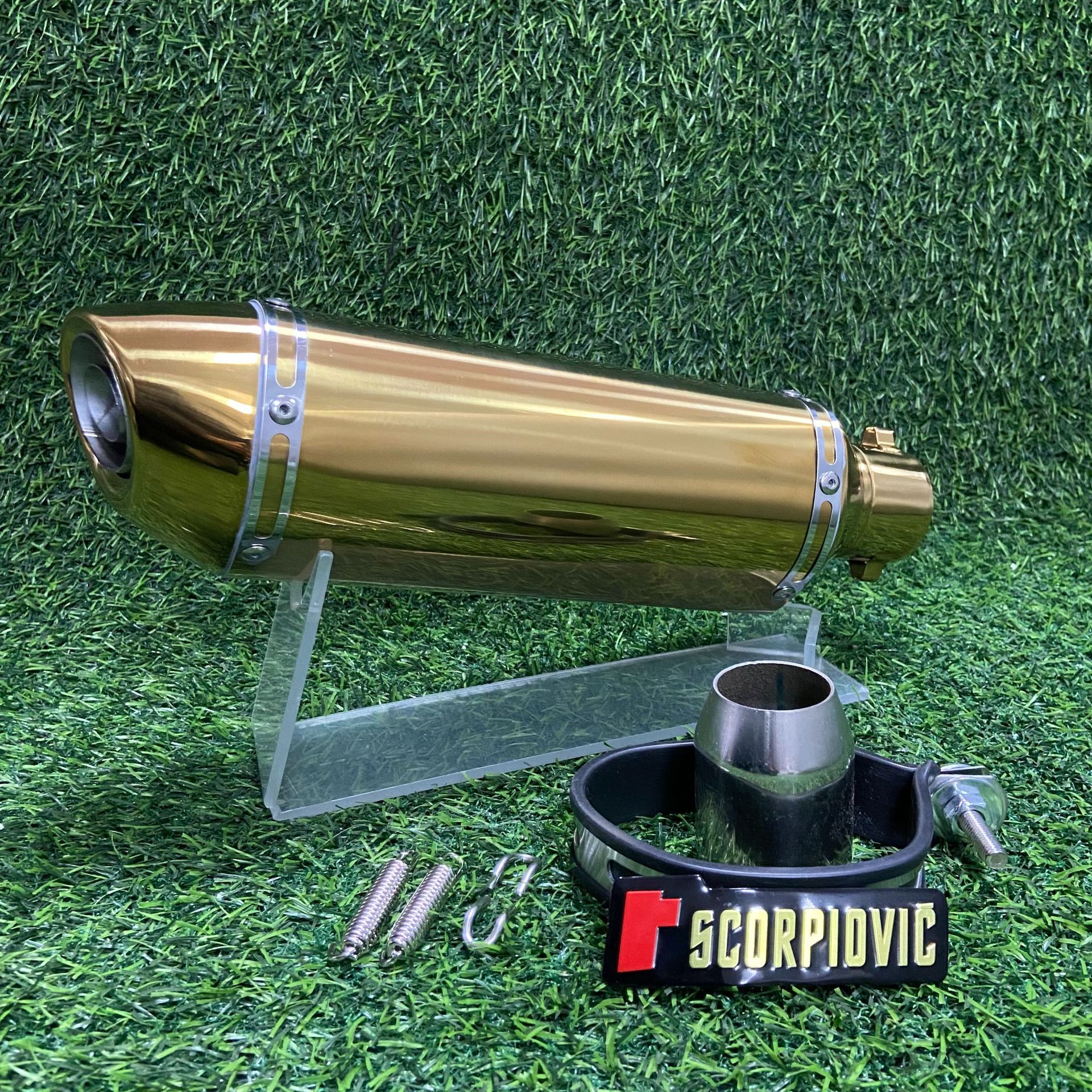 Motorcycle Exhaust Pipe R27 Tail Section 675Sr Race 600 Tornado 302R 252R Gsx250 Universal
