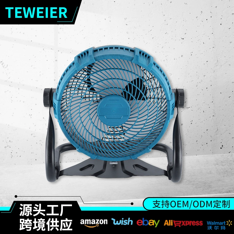 12 дюймов большой мощности литий электрический вентилятор внешней торговли многофункциональный кемпинг портативный электрический вентилятор зарядный промышленный литий электрический вентилятор