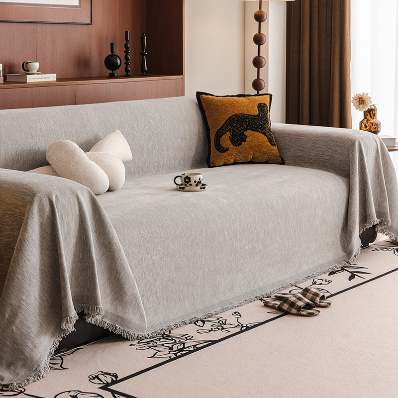 Color sofá cubierta 2026 nuevo sofá cubierta toalla antideslizante una cubierta completa anti-cat arañazo toalla sofá