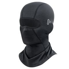 Winter Bicycle Windproof and Warm Riding Cap, for Hiking, Skiing, Fleece with Eye Hole, Motorcycle Helmet Cover Mask