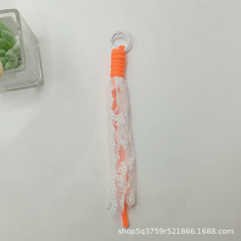 爆款饰品配件挂饰手机汽车钥匙扣挂绳箱包多巴胺飘带挂绳饰品|undefined