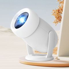 国境を越えた人気の家庭用 1080p 家庭用超高精細プロジェクター携帯電話ワイヤレス同一画面オフィス屋外大画面
