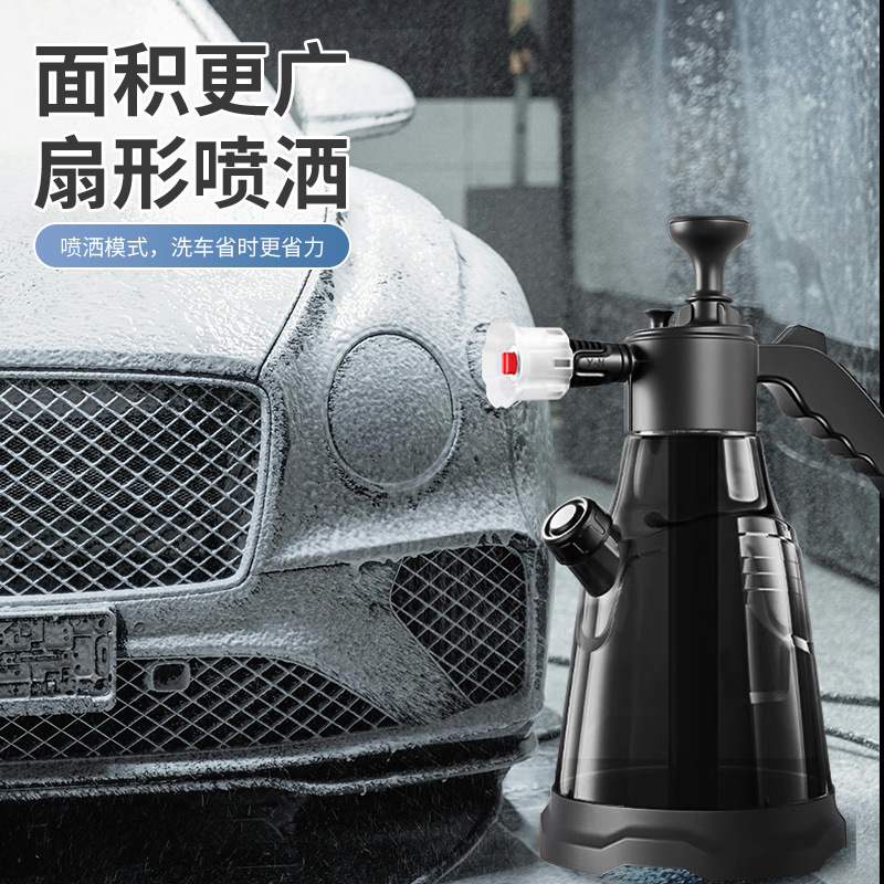 2L lavado de automóviles pulverizador de espuma de alta presión lavado de automóviles máquina de espuma especial riego manual rociador de agua espumante lavado de automóviles pulverizador de espuma image 2