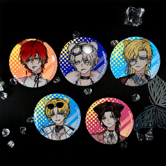 China plans to launch a cool, reflective "Ba Ji" anime-themed merchandise line featuring co-branded ch-porcelain designs—featuring the iconic Bear, Eagle, and Law characters, complete with dual-shimmering badges and charming chest pins.