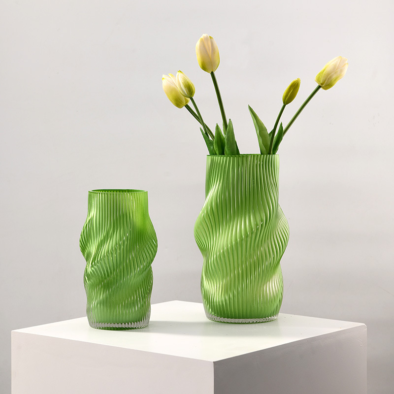 Botón caramelo color Fenton feng shui jardín de vidrio decoración para el hogar floreciente floreciente moderno simple