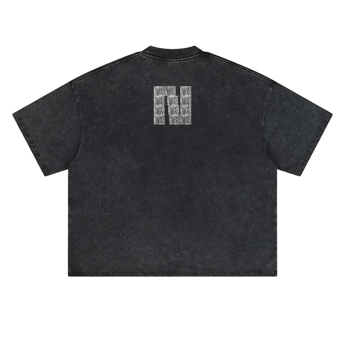 Импортная хлопковая лонгслив-майка, oversize, с korteльким рукавом