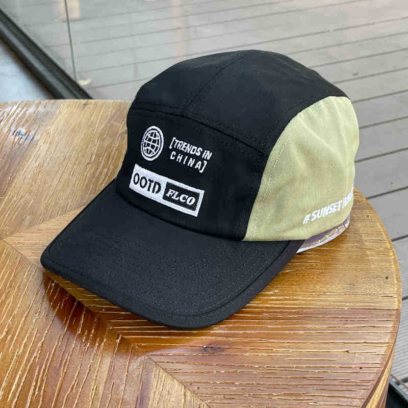 OOTD 패치워크 야구 모자 그린
