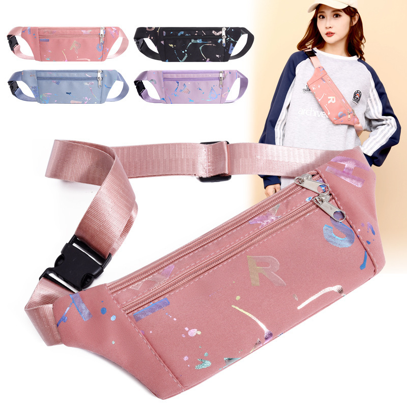 Mobile Phone Waist Bag Women's Mobile Phone Small Bag 2023 New Fashion Ultra-thin Multi-layer Outdoor Running Waist Bag