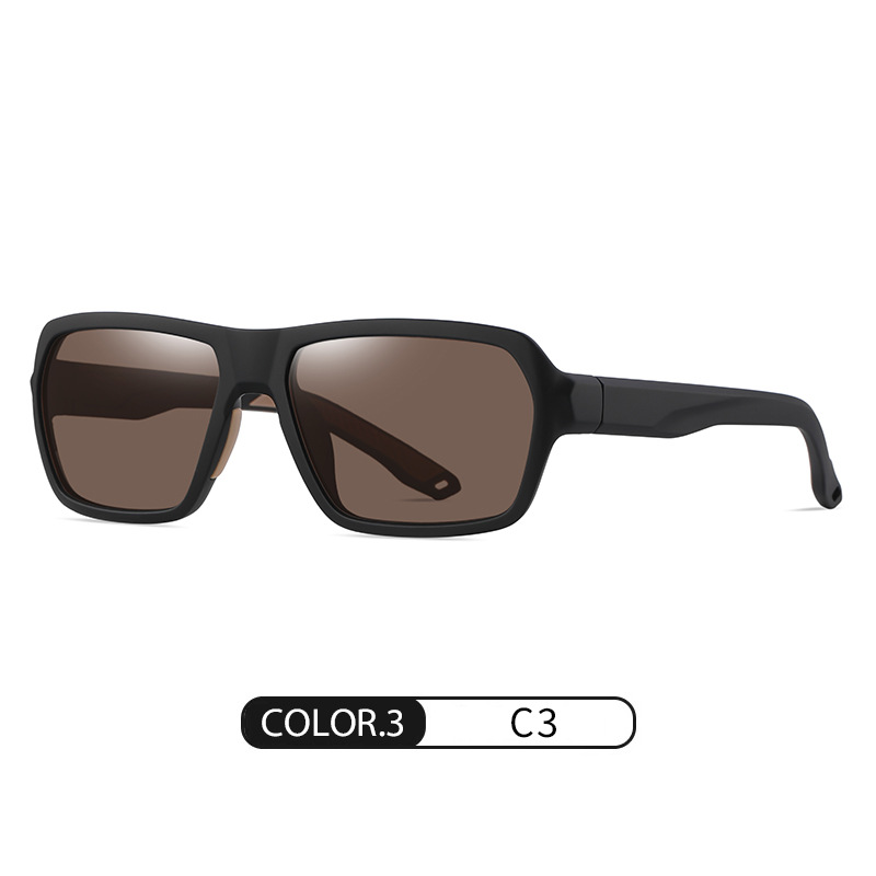 Venta caliente transfronteriza nuevas gafas de sol S11107 deportes europeos y americanos hombres gafas de sol polarizadas gafas de sol de conducción al aire libre