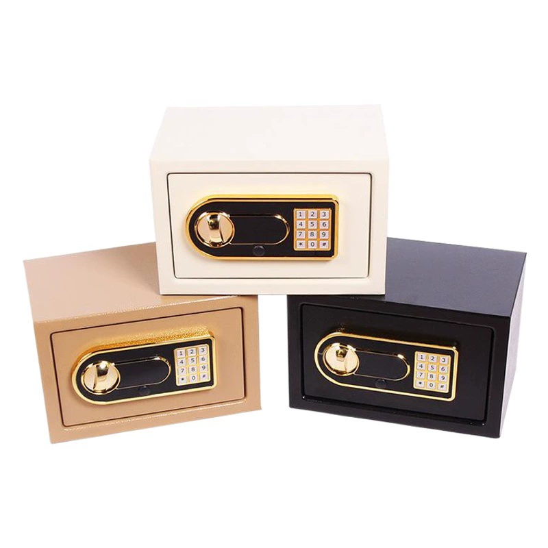 Электронный сейф Wanjiabao-20EB, домашний сейф, небольшой сейф для офиса и гостиницы, 20 см, для хранения денег