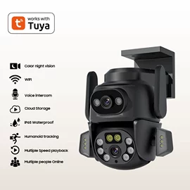 监控摄像机;云台