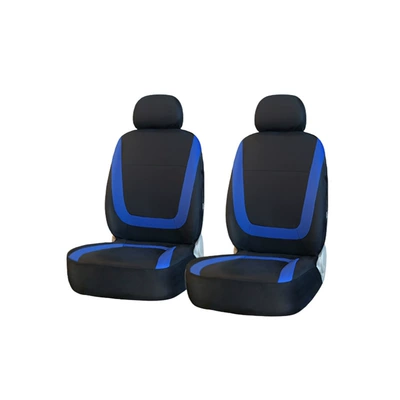 Seat Covers in Stock — Universal seat cover - y30077blue-4pcs-universal-size