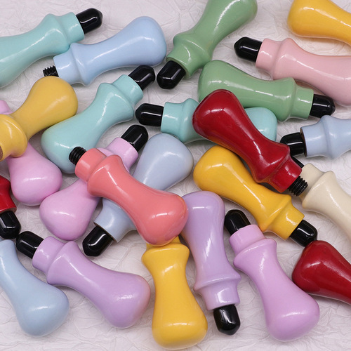 Fire paint seal macaron fire paint handle envelope sealing wax use fire paint set sealing wax fire paint handle