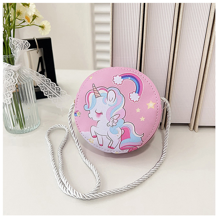 New children's crossbody bag, cartoon and cute eggshell bag, kindergarten baby, student backpack, girls' small schoolbag undefined
