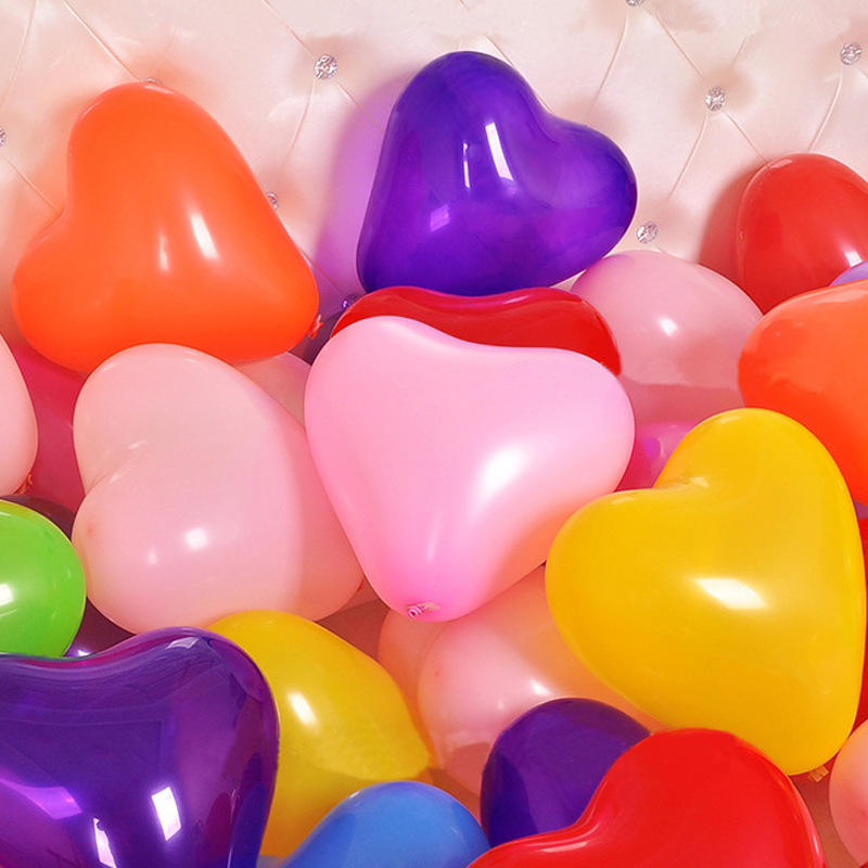 Balloon heart shaped