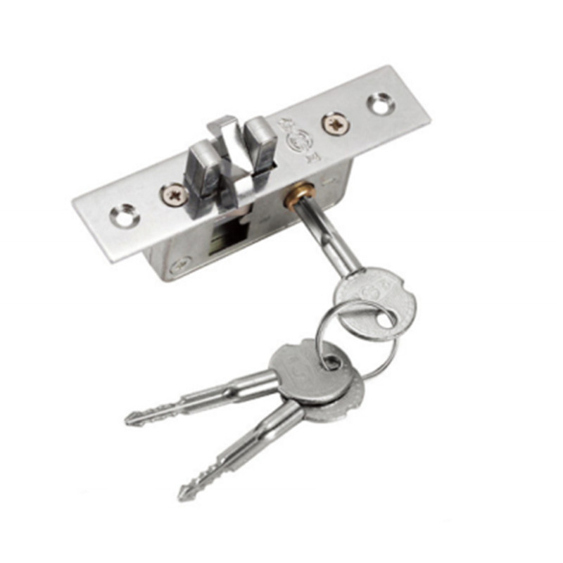 Sur de China cerradura de puerta de aleación de aluminio HN-99 cerradura de la puerta corredera cerradura oculta cerradura mecánica de aleación de aluminio cerradura de la puerta corredera