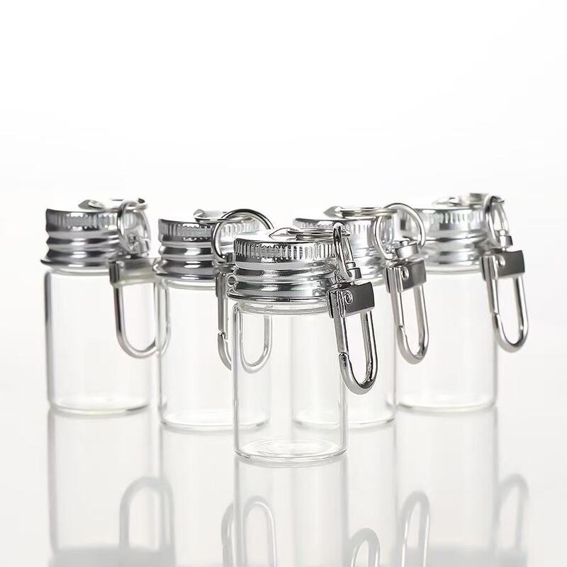 Cross-Border Hot-Selling Jewelry Wishing Bottle Drift Bottle DIY Transparent Bottle Keychain Graduation Season Student Activity Gift Cross-Border Hot-Selling Jewelry Wishing Bottle Drift Bottle DIY Transparent Bottle Keychain Graduation Season Student Activity Gift