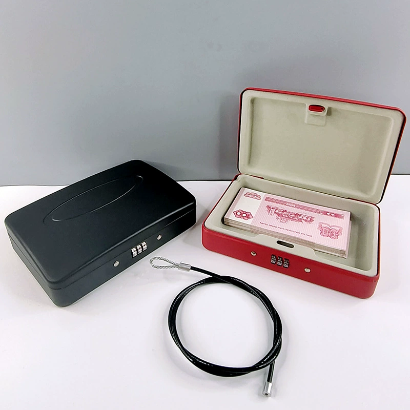 Сейф для ювелирных изделий автомобильный Сейф портативный ящик для наличных денег пистолет Сейф Противоугонный ящик для паролей производитель