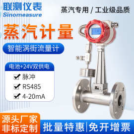 联测涡街流量计气体蒸汽天然气压缩空气氮气高精度氧气流量计量表