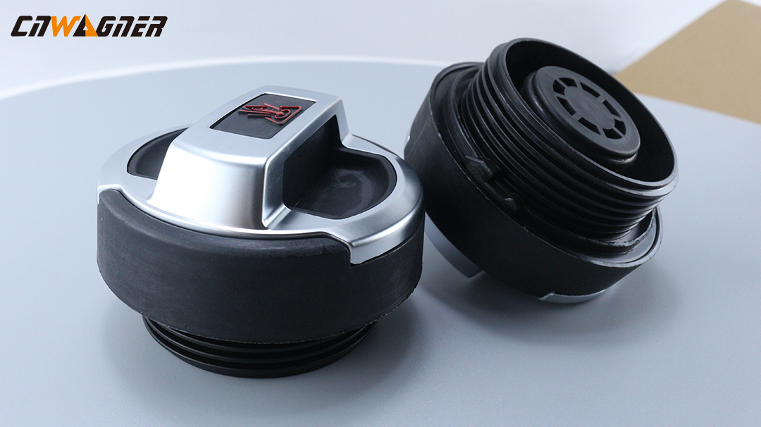 大众红色冷却液盖