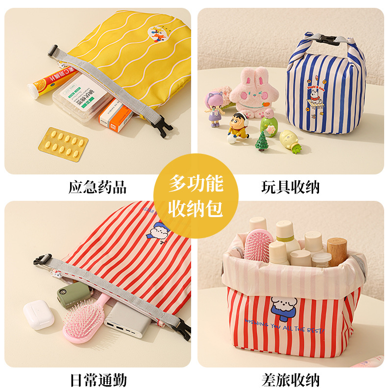 Nueva bolsa de aislamiento térmico portátil multifuncional de gran capacidad impermeable de artículos de higiene bolsa de acabado bolsa de almacenamiento de viaje portátil