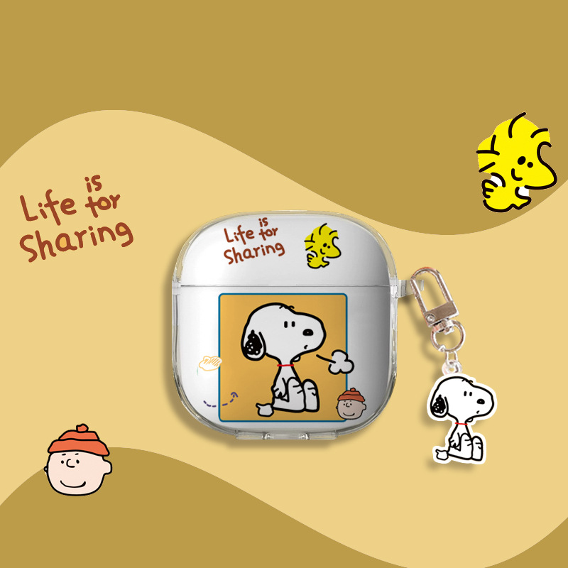 Aplicable a Huawei Freebuds SE 2 auricular caso transparente de silicona de dibujos animados funda protectora Huawei SE2 resistente a la caída