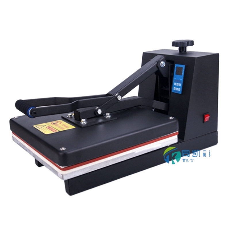38 * 38 máquina de transferencia térmica máquina de prensa plana máquina de prensa pequeña máquina de pintura de alta presión impresión T-shirt perforación multifuncional