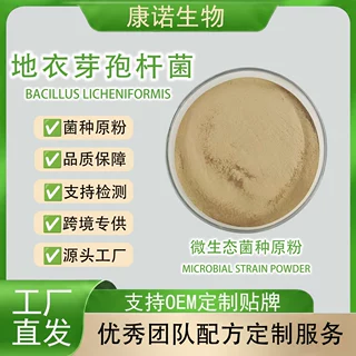 地衣芽孢杆菌1000亿活性菌水产养殖兽用农业种植地衣芽孢杆菌粉种
