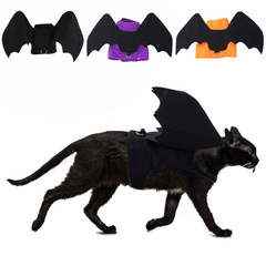 Amazon Halloween Bat Costume Cross-border Dog Funny Wings Chest Back Cat Spider Suit Foldable