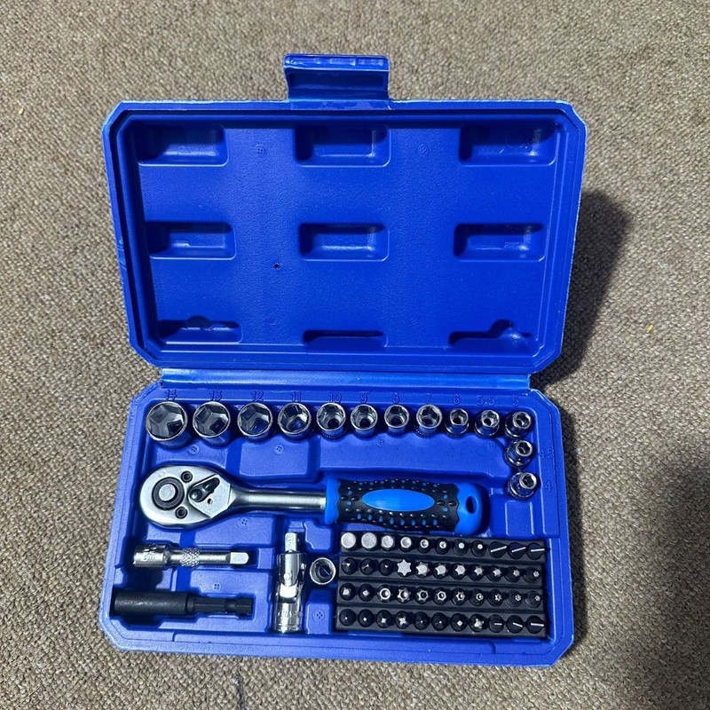 新款59-62-82PC汽机修旋具工件套筒批头棘轮组合体积小重量轻|undefined
