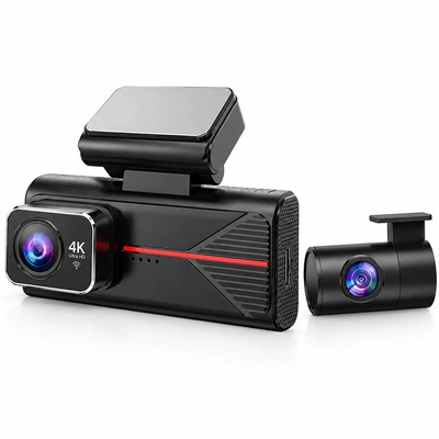 New cross-border dual 4K front and rear recording, Wi-Fi connectivity, GPS tracking, ADAS, and high-definition dashcam with BSD (Driving recorder) - dual-lens-4k4kwifiadasbsd-assistance