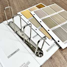 木饰面板样品册4孔活页夹a4面料样本色样卡制作印刷木地板色卡册